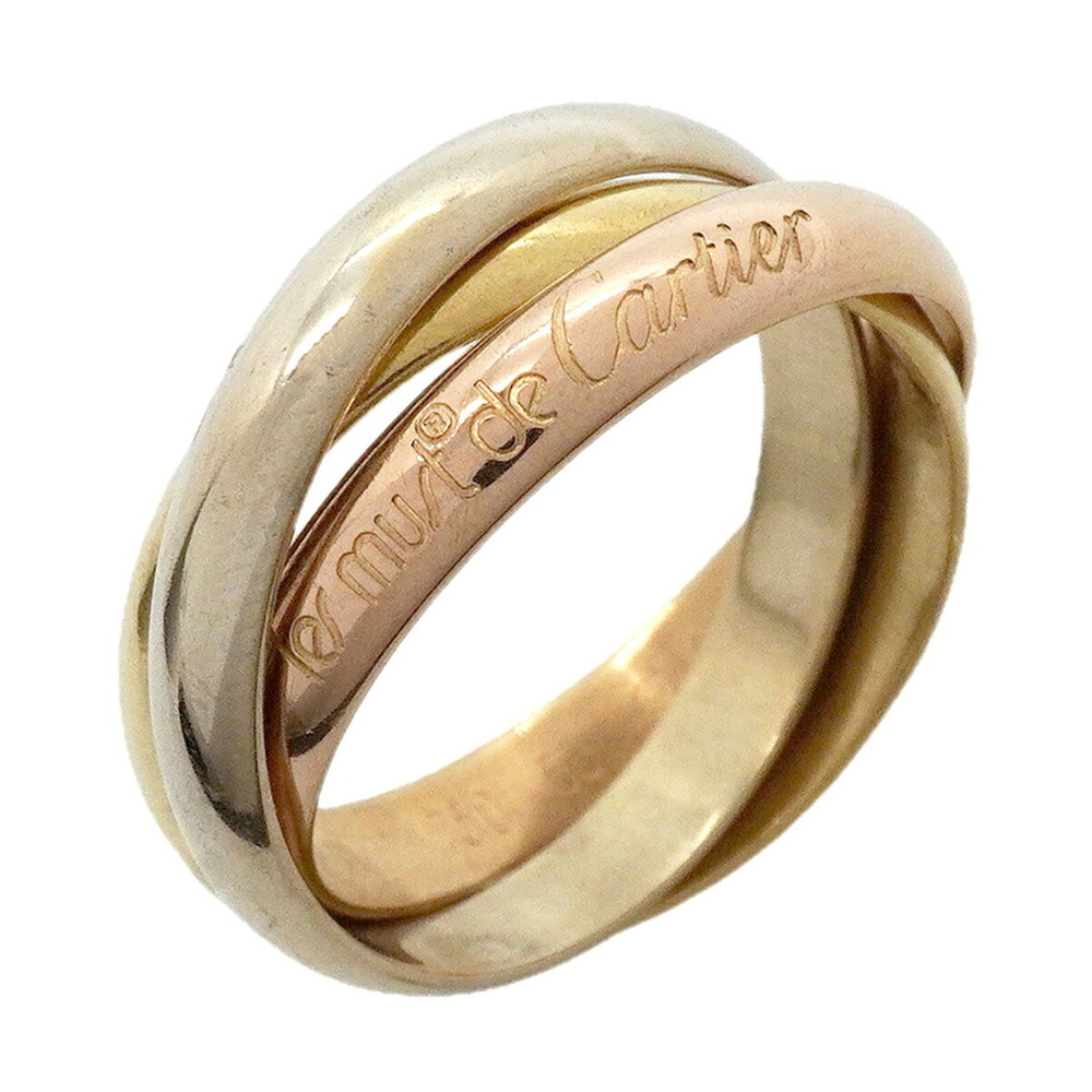 CARTIER 18k Gold Trinity Ring #55